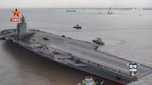 国产航母刺耳轰鸣视频,展现我国海军力量新高度