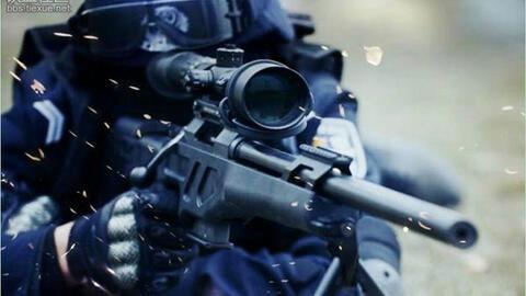 飞虎队使用国产枪视频,国产枪械的英勇亮相